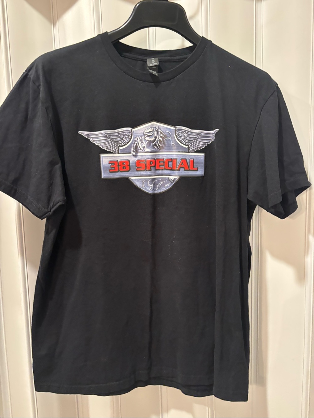 38 Special Black Graphic T-Shirt Size Large